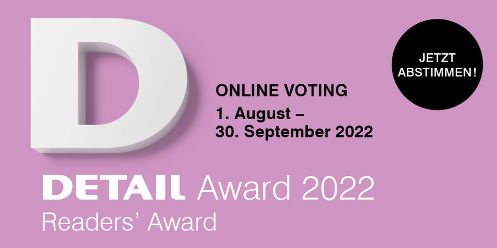 Detail Award 2022 Publikumsvoting